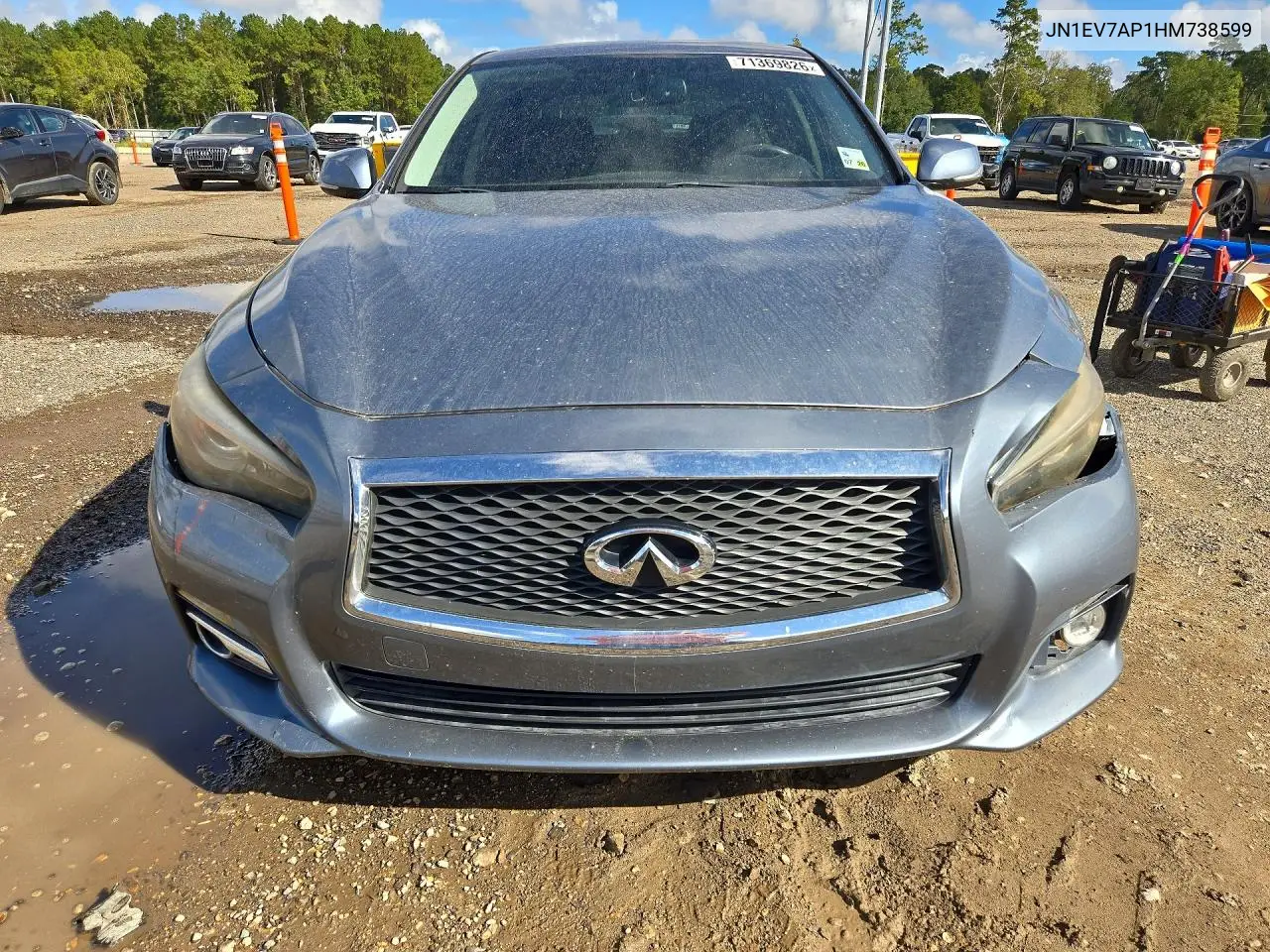 2017 INFINITI Q50 VIN JN1EV7AP1HM738599 — фото 5