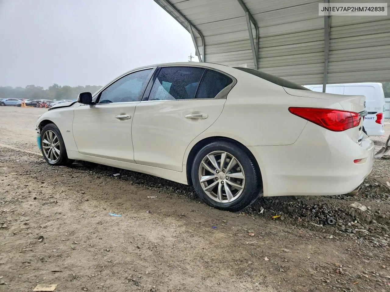 2017 INFINITI Q50 VIN JN1EV7AP2HM742838 — фото 2
