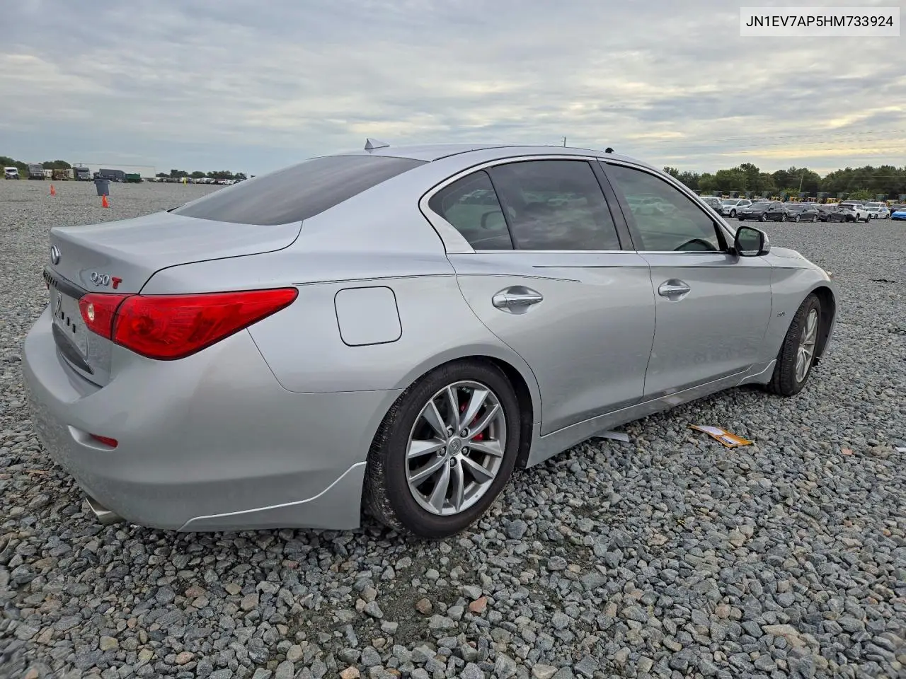 2017 INFINITI Q50 VIN JN1EV7AP5HM733924 — фото 3
