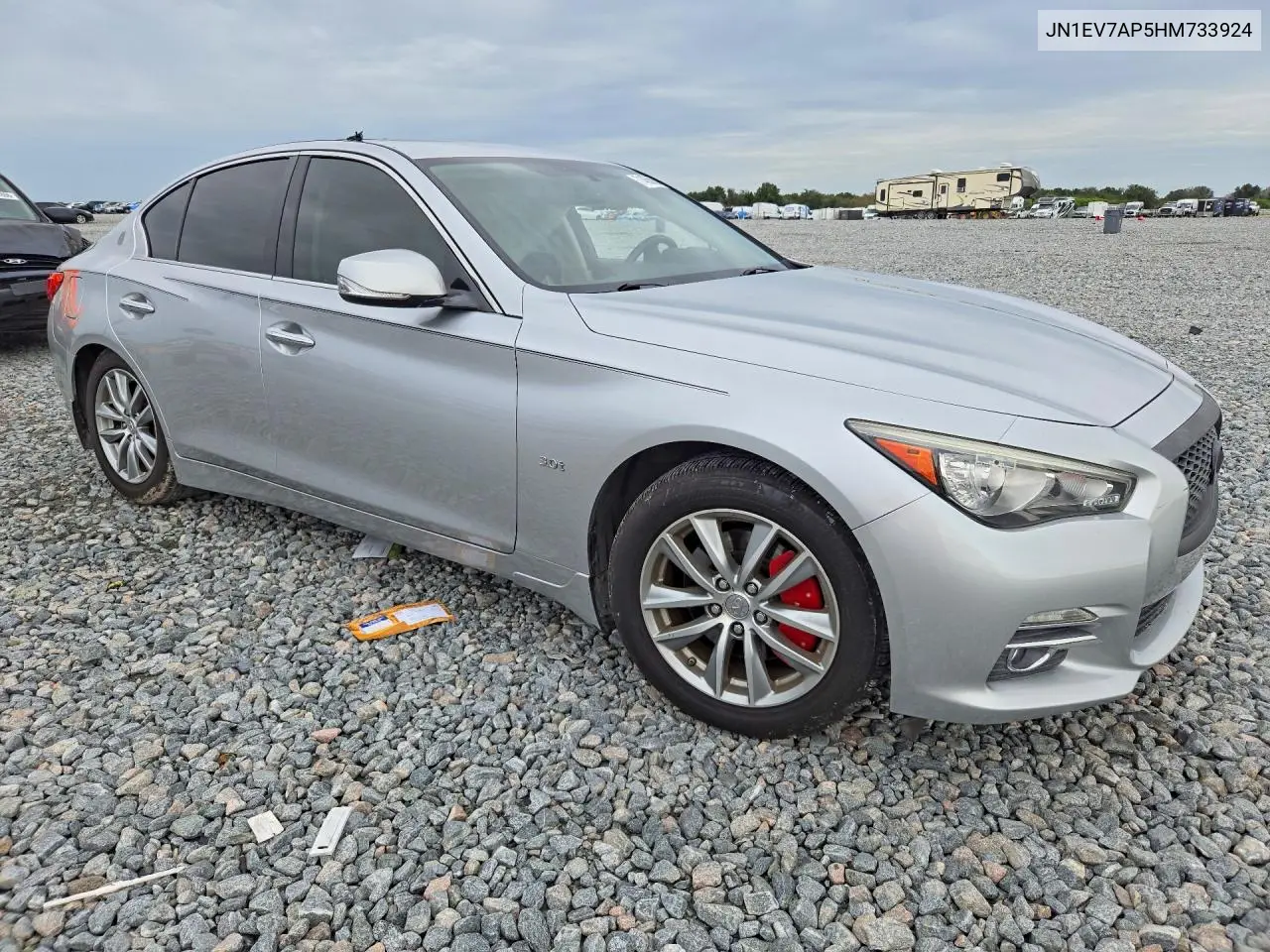 2017 INFINITI Q50 VIN JN1EV7AP5HM733924 — фото 4