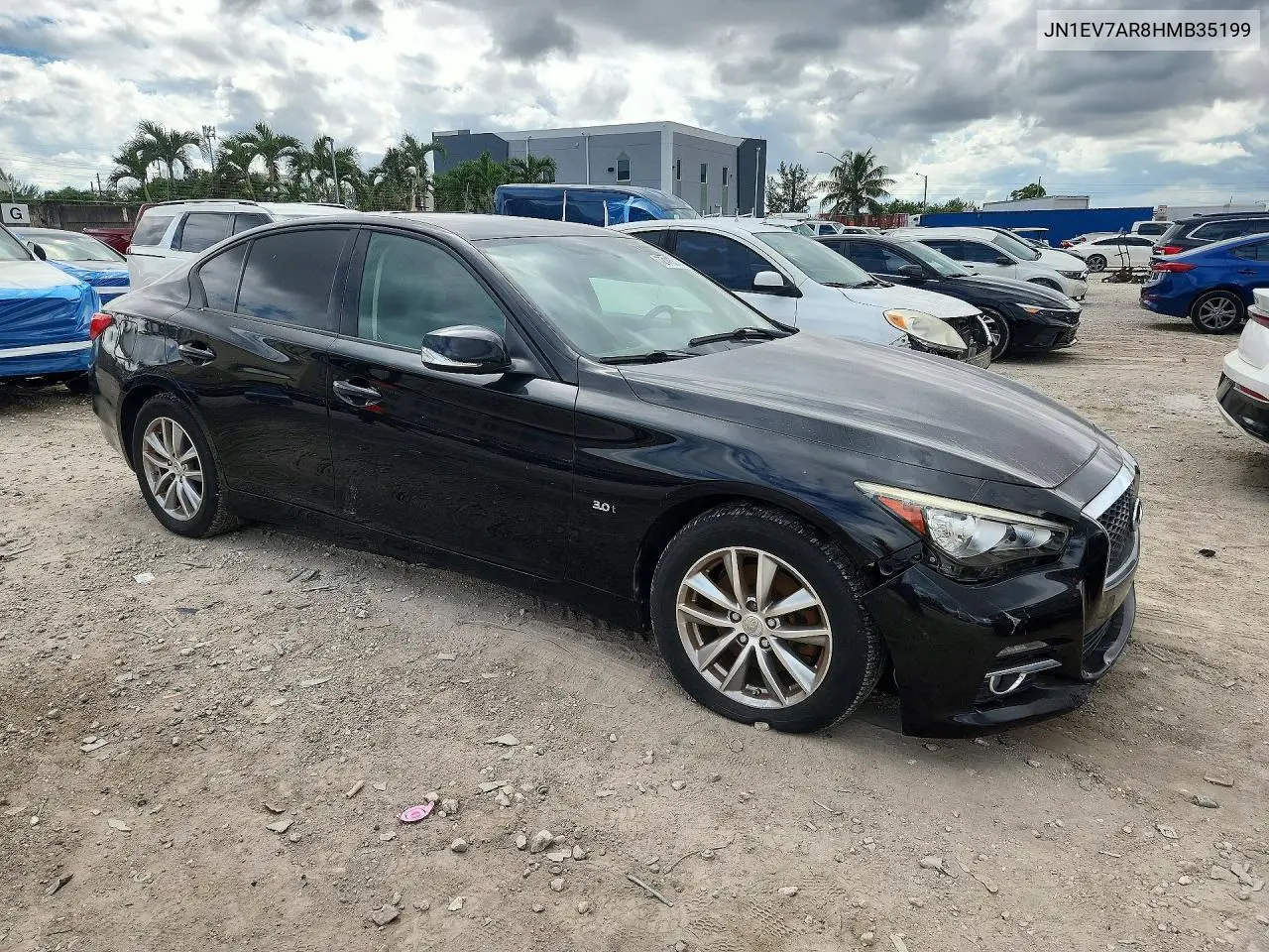 2017 INFINITI Q50 VIN JN1EV7AR8HMB35199 — фото 4