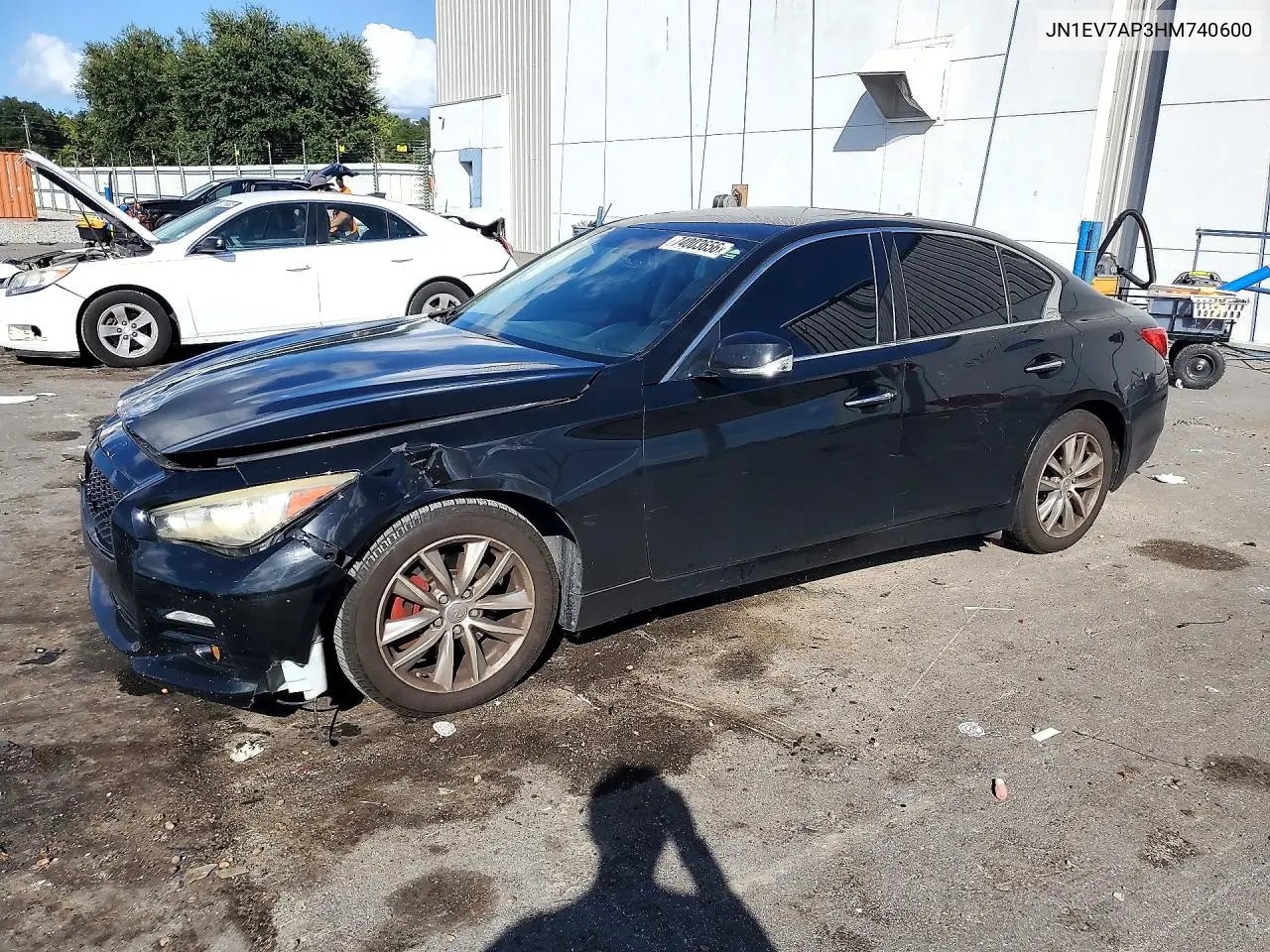 INFINITI Q50 2017, VIN JN1EV7AP3HM740600