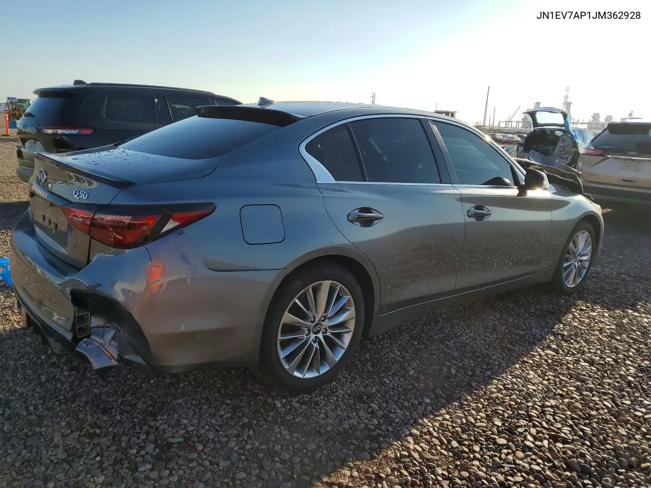 2018 INFINITI Q50 VIN JN1EV7AP1JM362928 — фото 3