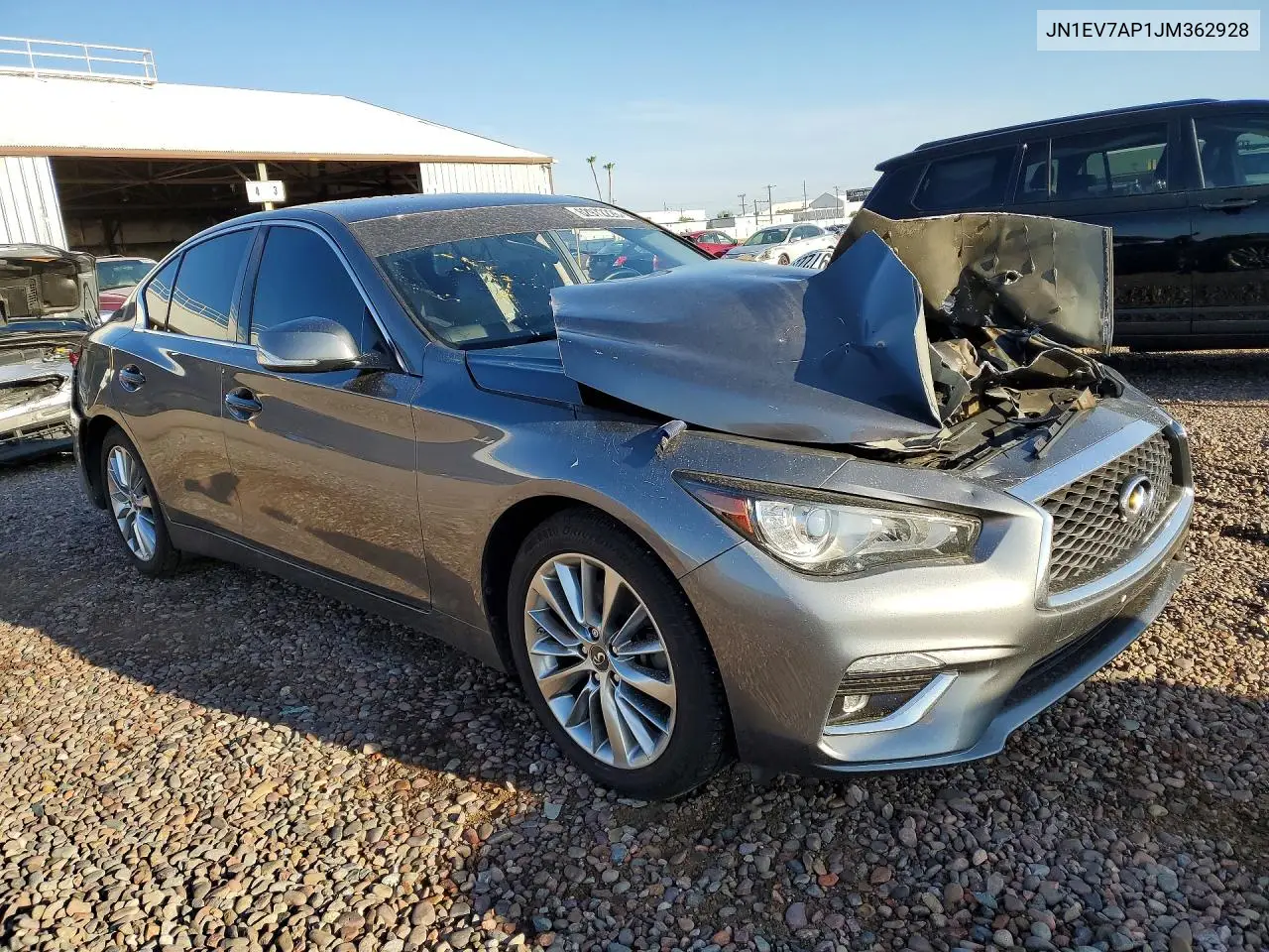 2018 INFINITI Q50 VIN JN1EV7AP1JM362928 — фото 4