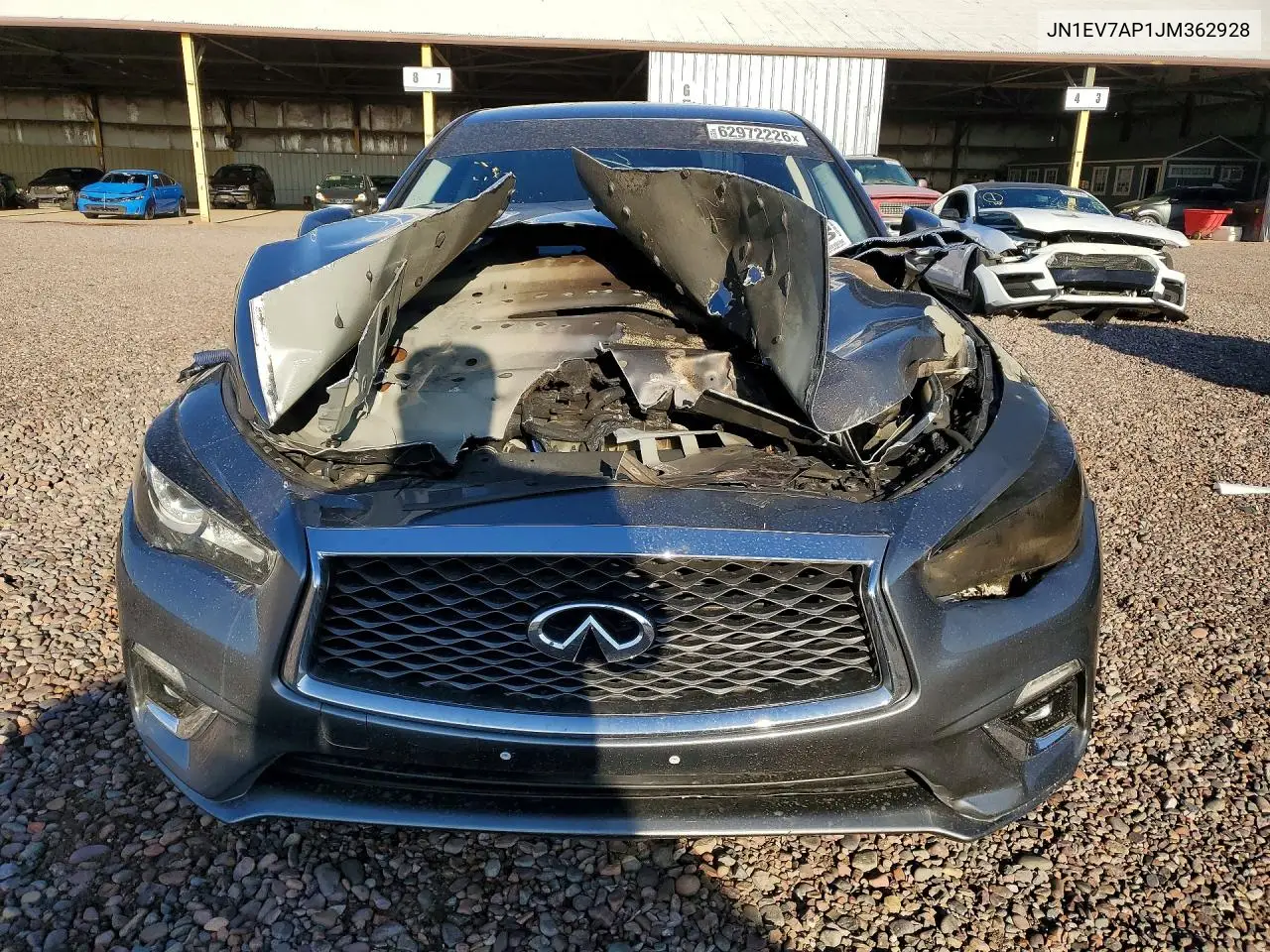 2018 INFINITI Q50 VIN JN1EV7AP1JM362928 — фото 5