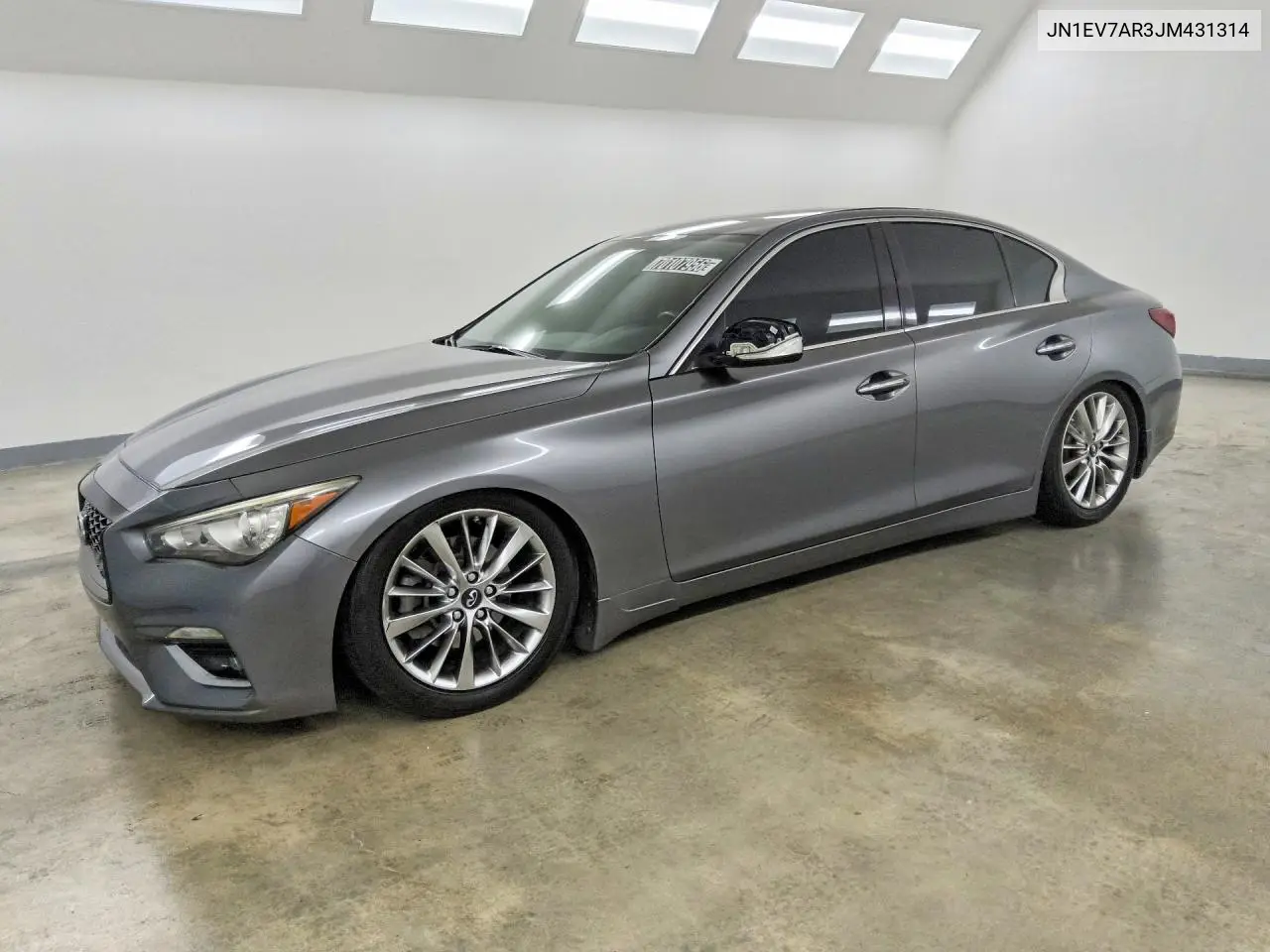 INFINITI Q50 2018, VIN JN1EV7AR3JM431314