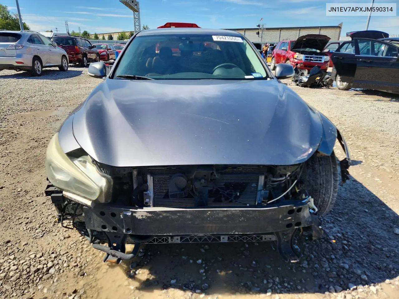 2018 INFINITI Q50 VIN JN1EV7APXJM590314 — фото 5