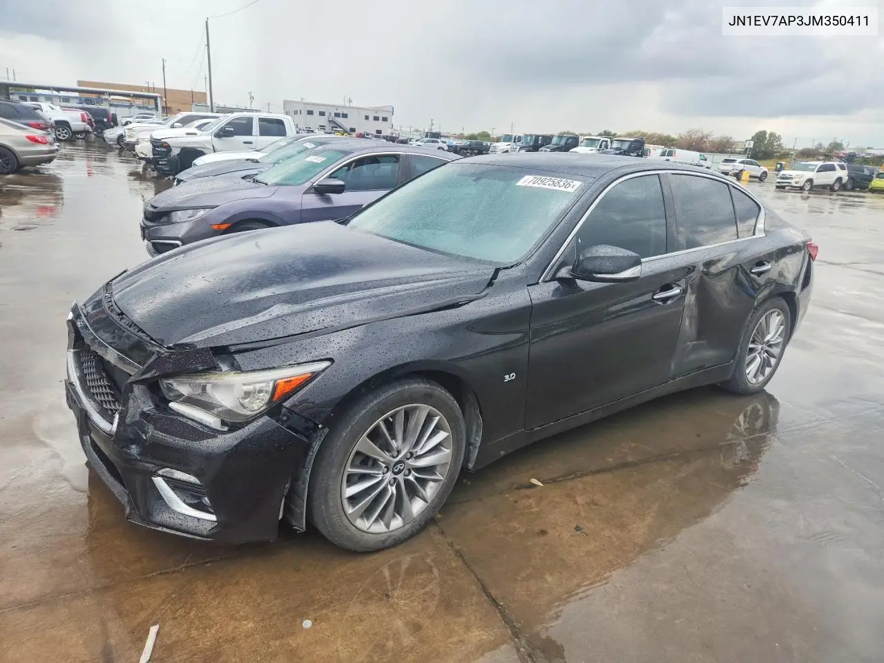INFINITI Q50 2018, VIN JN1EV7AP3JM350411
