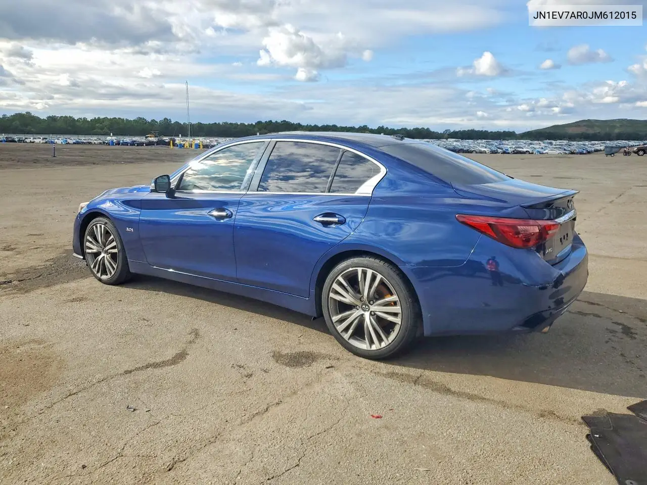 2018 INFINITI Q50 VIN JN1EV7AR0JM612015 — фото 2