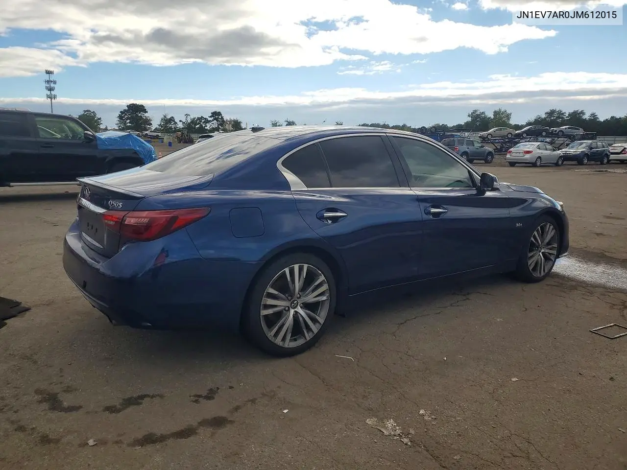2018 INFINITI Q50 VIN JN1EV7AR0JM612015 — фото 3