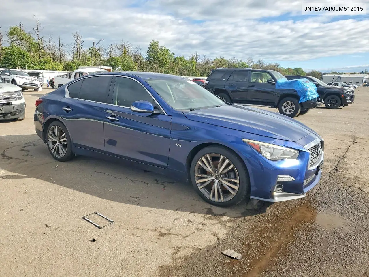 2018 INFINITI Q50 VIN JN1EV7AR0JM612015 — фото 4