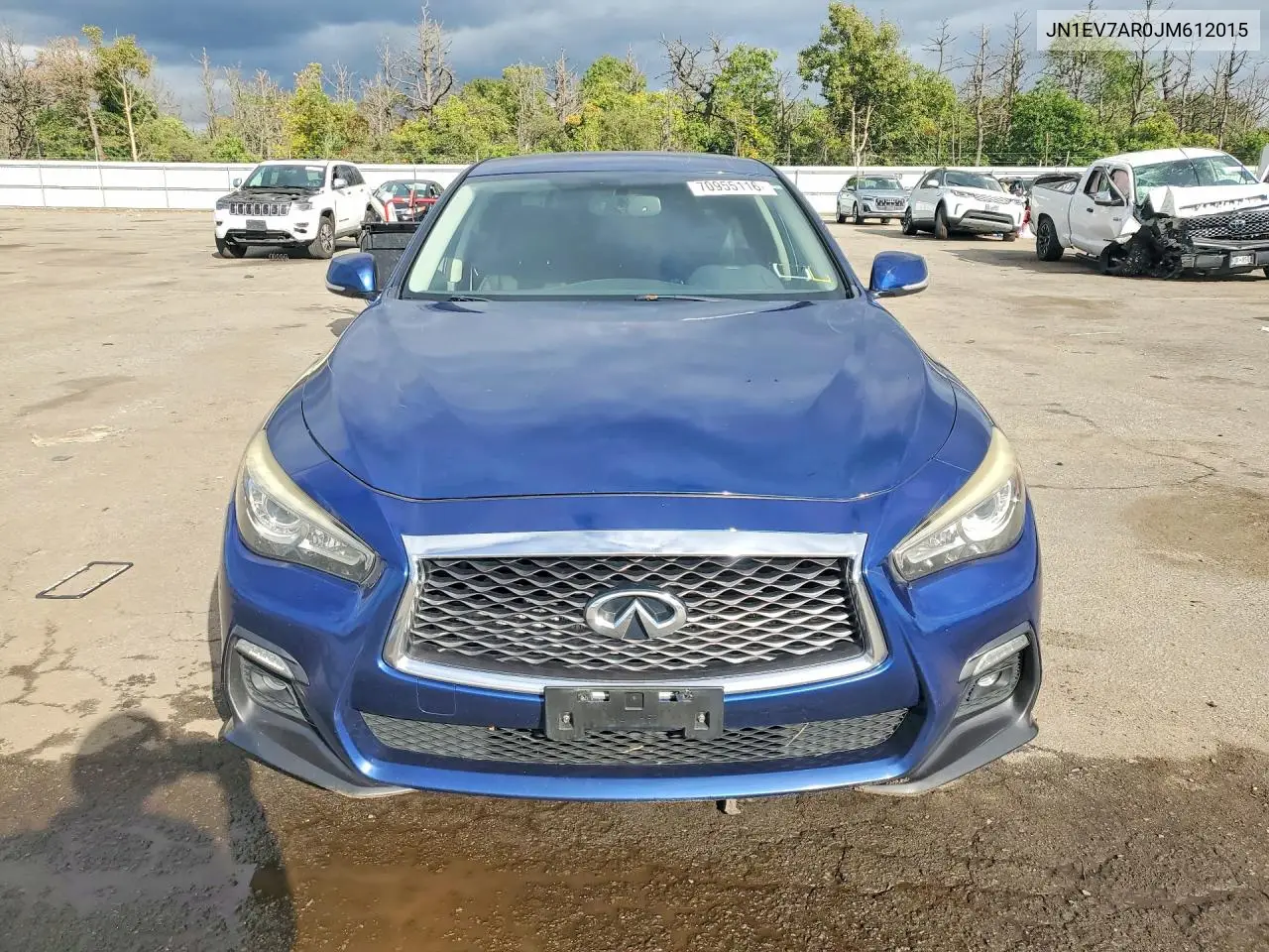 2018 INFINITI Q50 VIN JN1EV7AR0JM612015 — фото 5