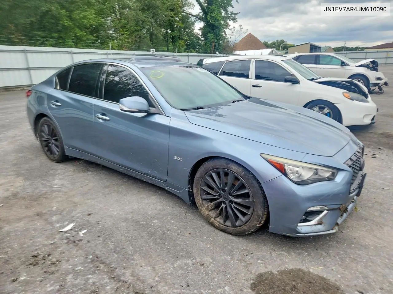 2018 INFINITI Q50 VIN JN1EV7AR4JM610090 — фото 4