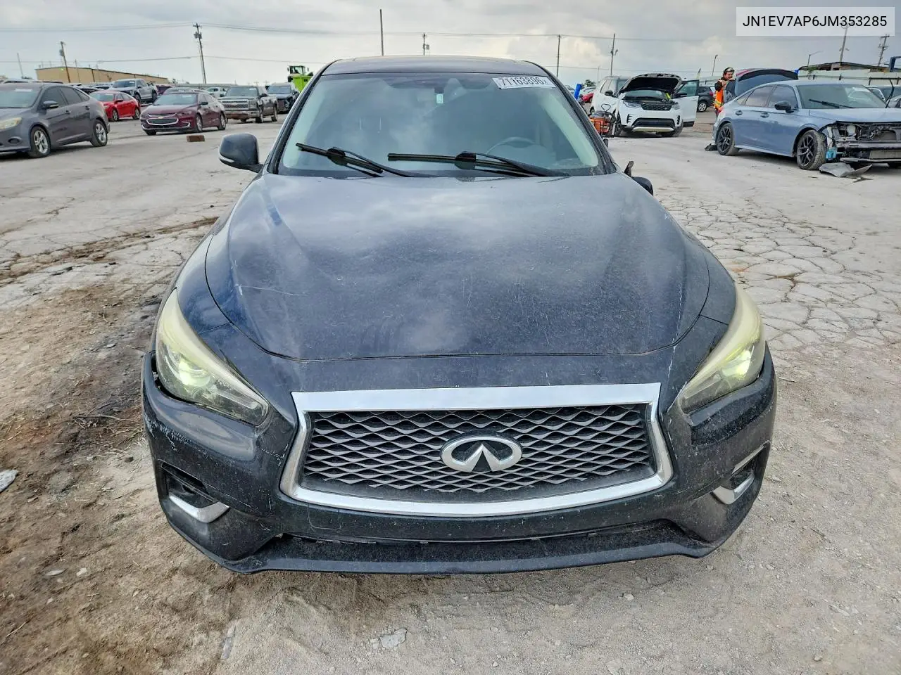 2018 INFINITI Q50 VIN JN1EV7AP6JM353285 — фото 5