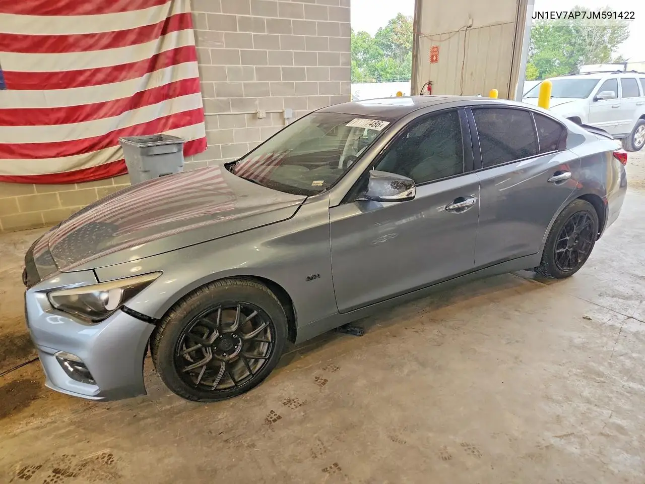 INFINITI Q50 2018, VIN JN1EV7AP7JM591422