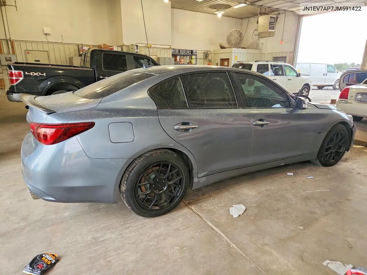 2018 INFINITI Q50 VIN JN1EV7AP7JM591422 — фото 3