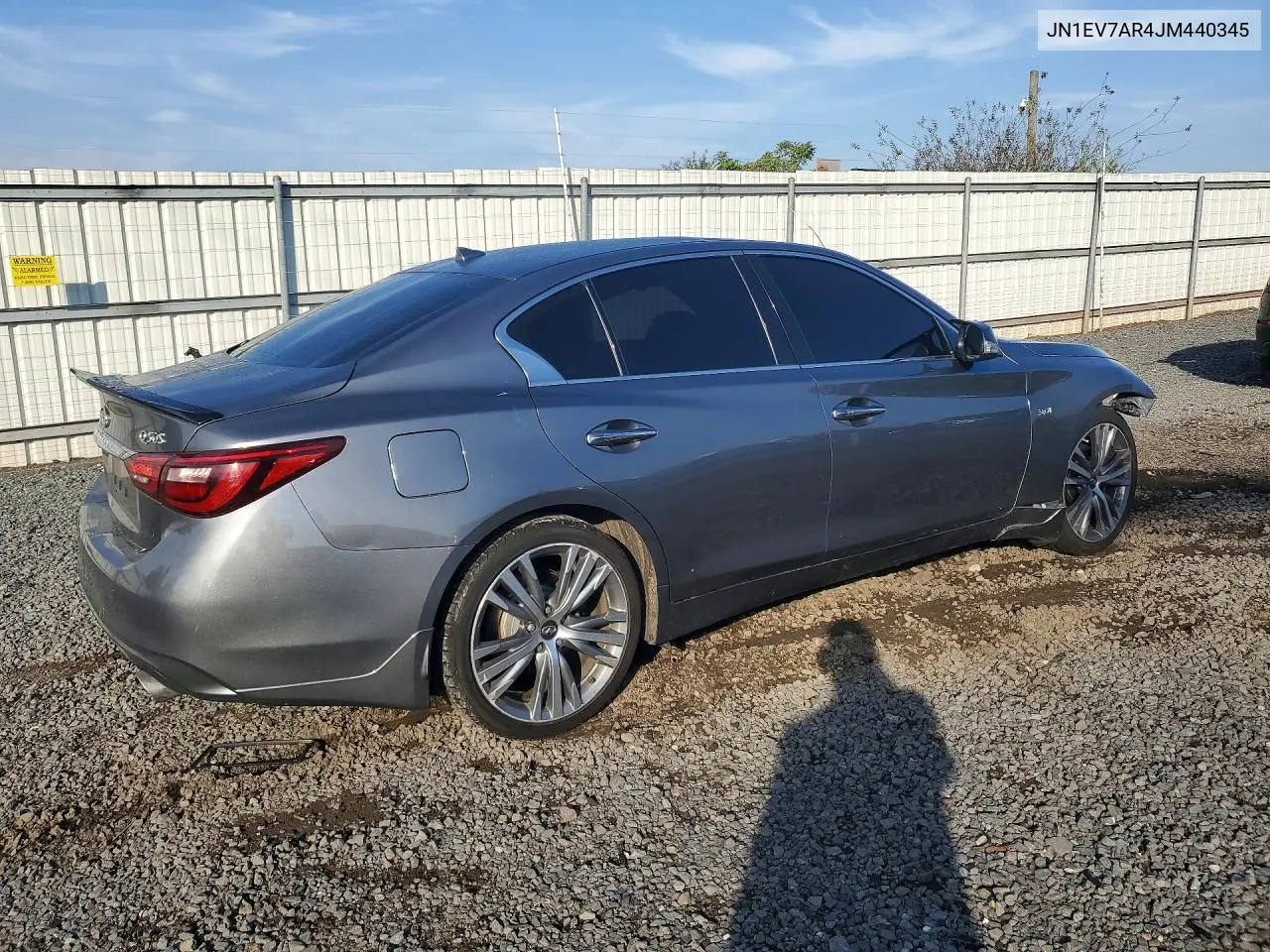2018 INFINITI Q50 VIN JN1EV7AR4JM440345 — фото 3