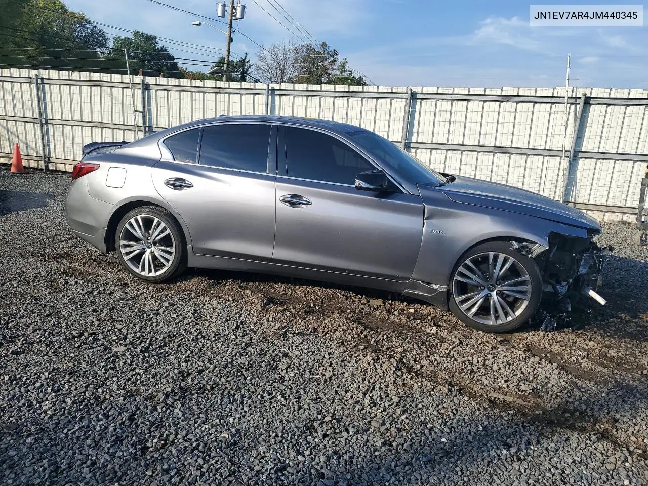 2018 INFINITI Q50 VIN JN1EV7AR4JM440345 — фото 4