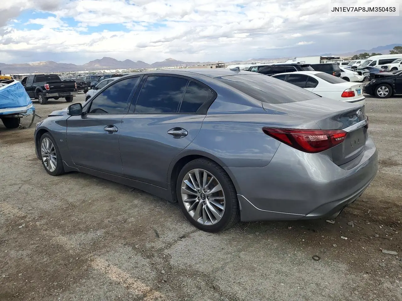 2018 INFINITI Q50 VIN JN1EV7AP8JM350453 — фото 2