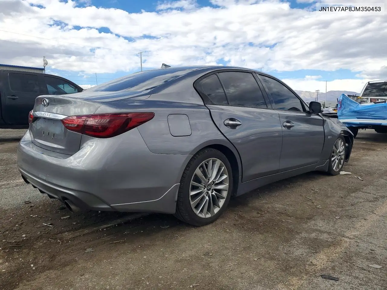 2018 INFINITI Q50 VIN JN1EV7AP8JM350453 — фото 3