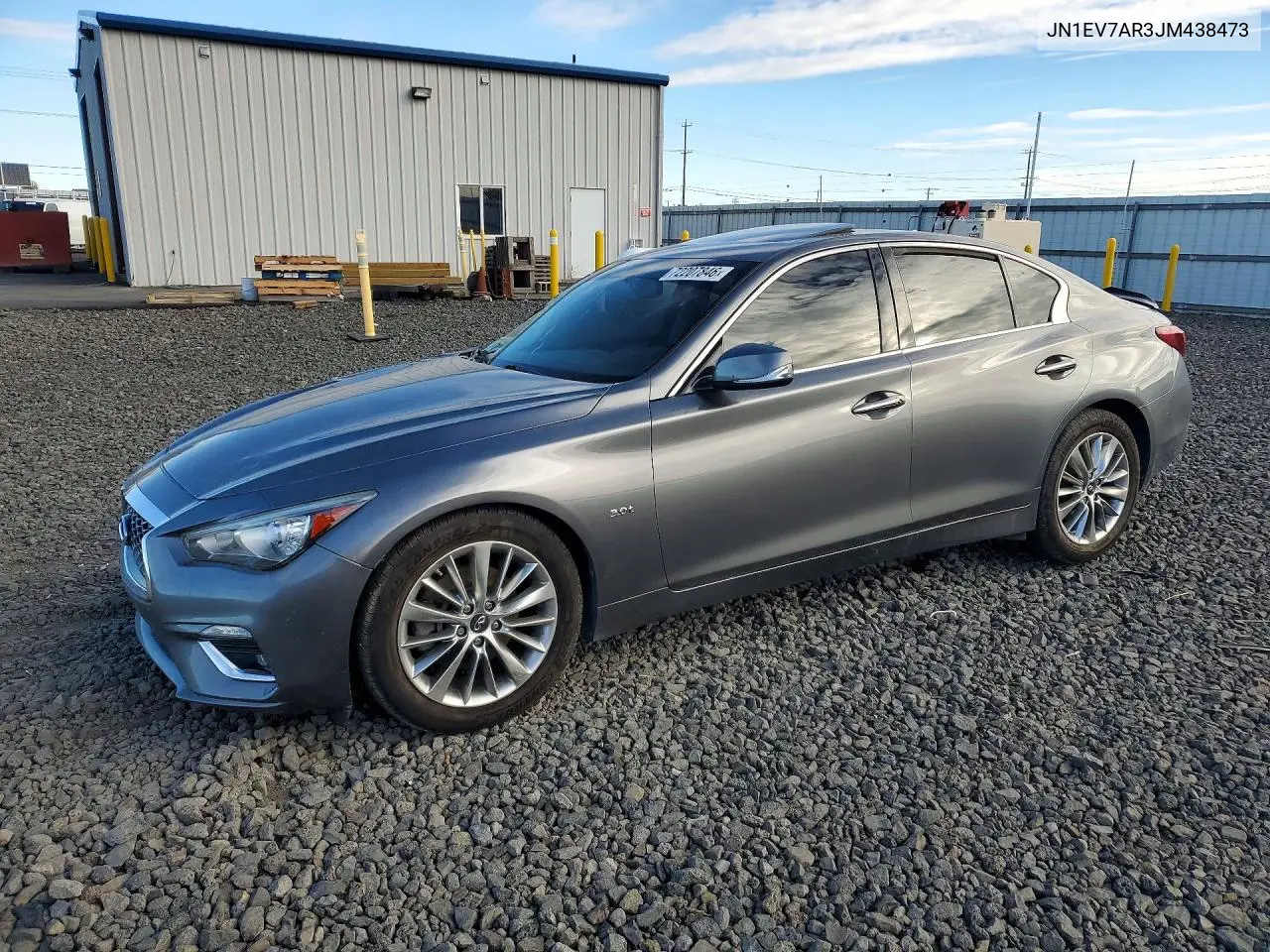 INFINITI Q50 2018, VIN JN1EV7AR3JM438473