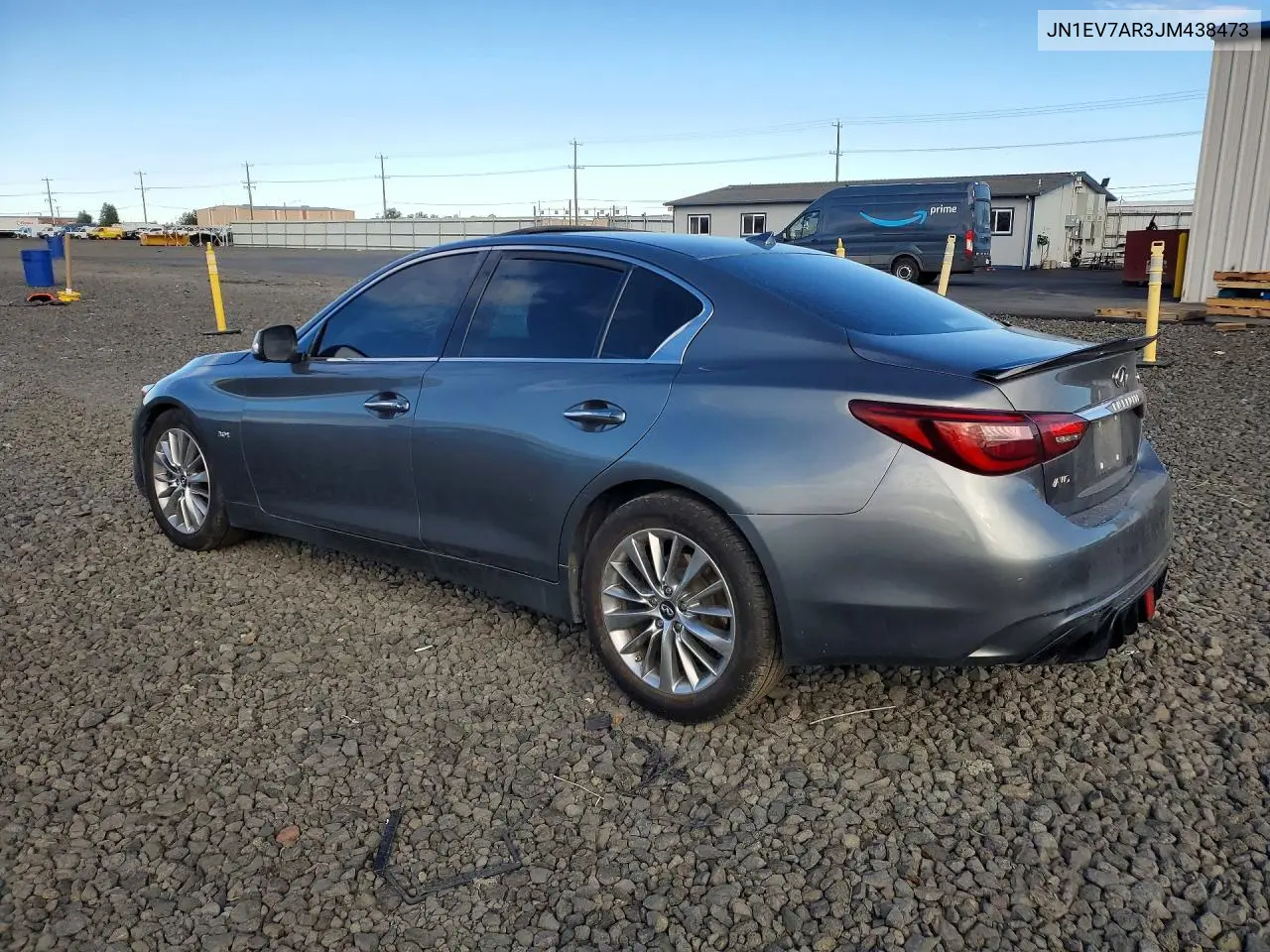 2018 INFINITI Q50 VIN JN1EV7AR3JM438473 — фото 2