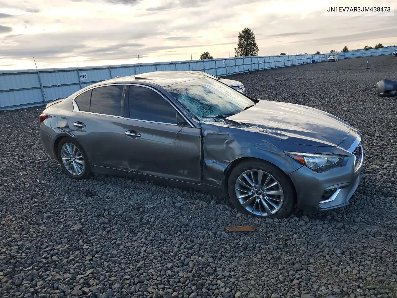 2018 INFINITI Q50 VIN JN1EV7AR3JM438473 — фото 4