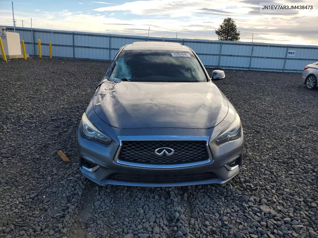 2018 INFINITI Q50 VIN JN1EV7AR3JM438473 — фото 5