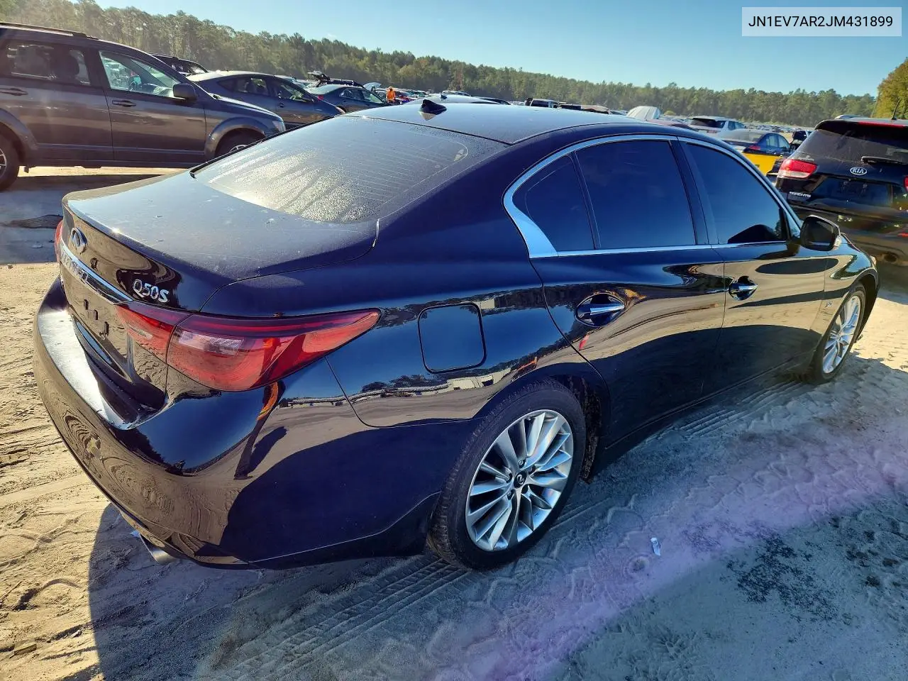 2018 INFINITI Q50 VIN JN1EV7AR2JM431899 — фото 3