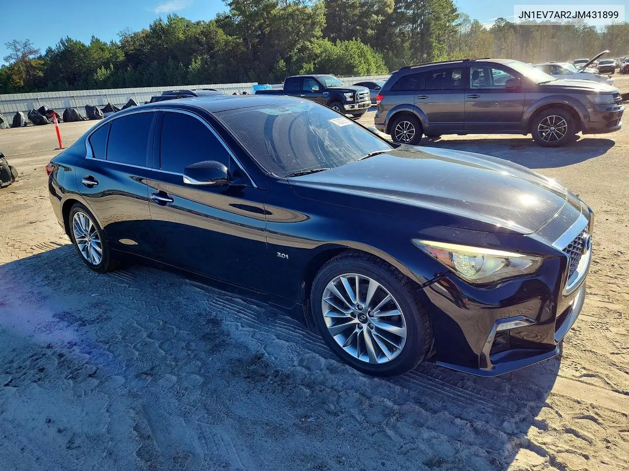 2018 INFINITI Q50 VIN JN1EV7AR2JM431899 — фото 4