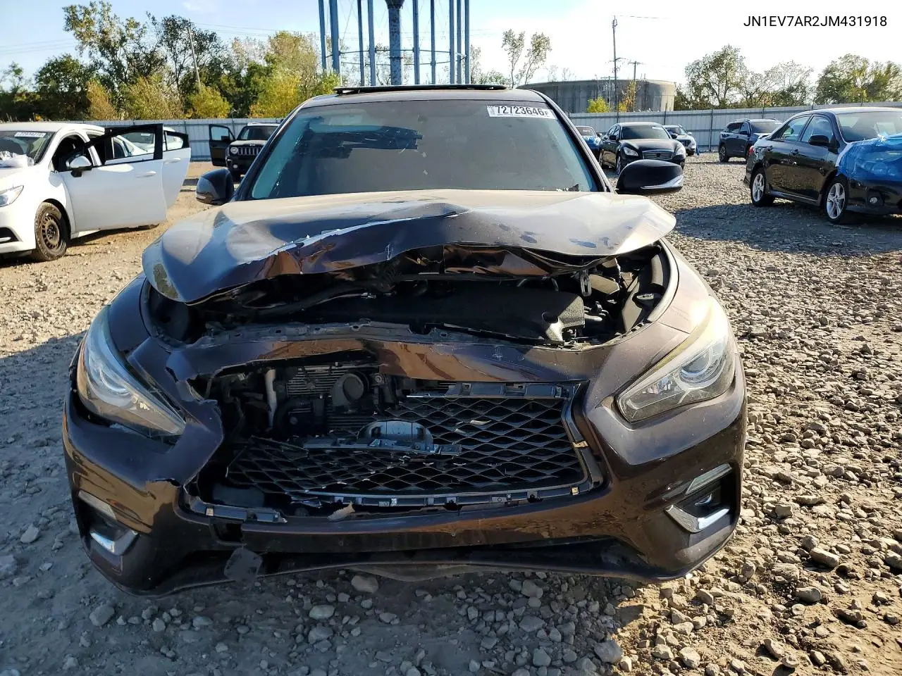 2018 INFINITI Q50 VIN JN1EV7AR2JM431918 — фото 5