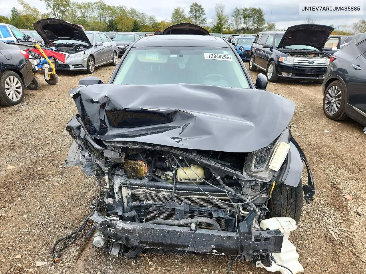 2018 INFINITI Q50 VIN JN1EV7AR0JM435885 — фото 5