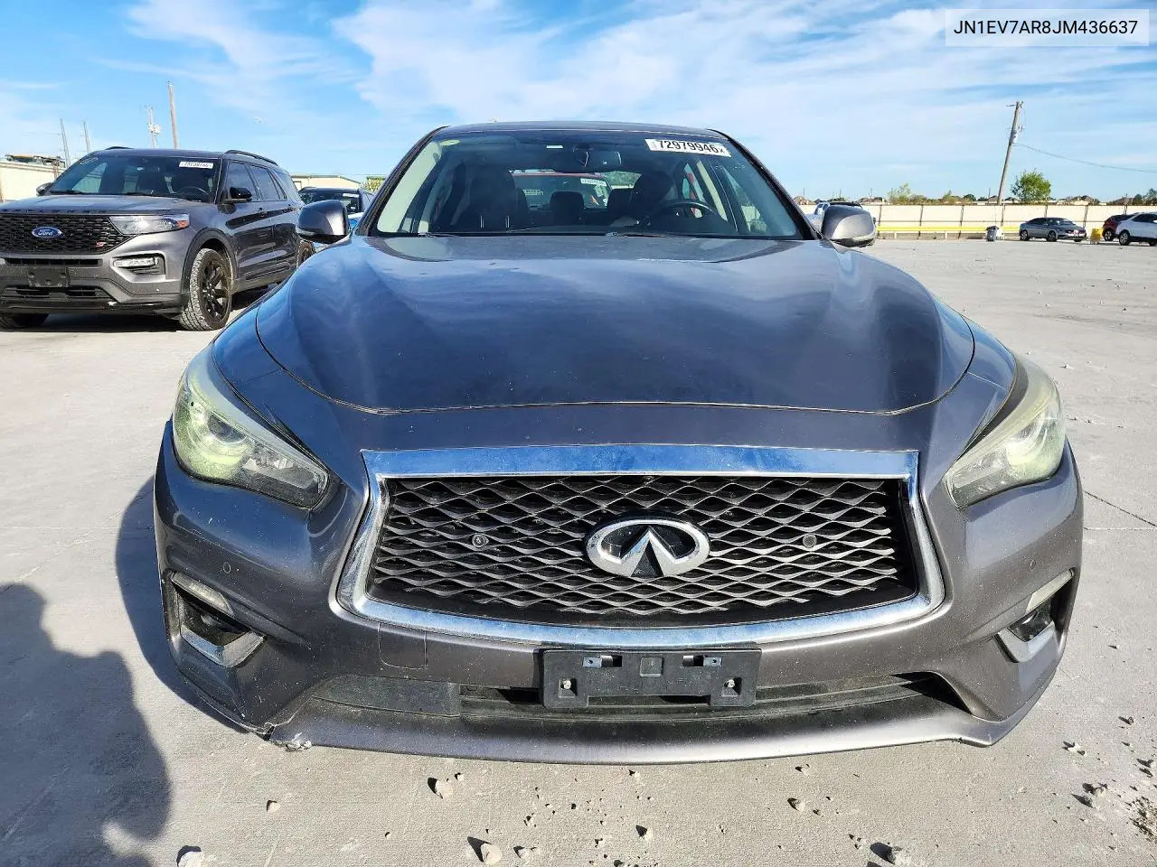 2018 INFINITI Q50 VIN JN1EV7AR8JM436637 — фото 5