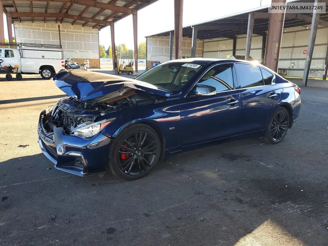INFINITI Q50 2018, VIN JN1EV7AR4JM437249