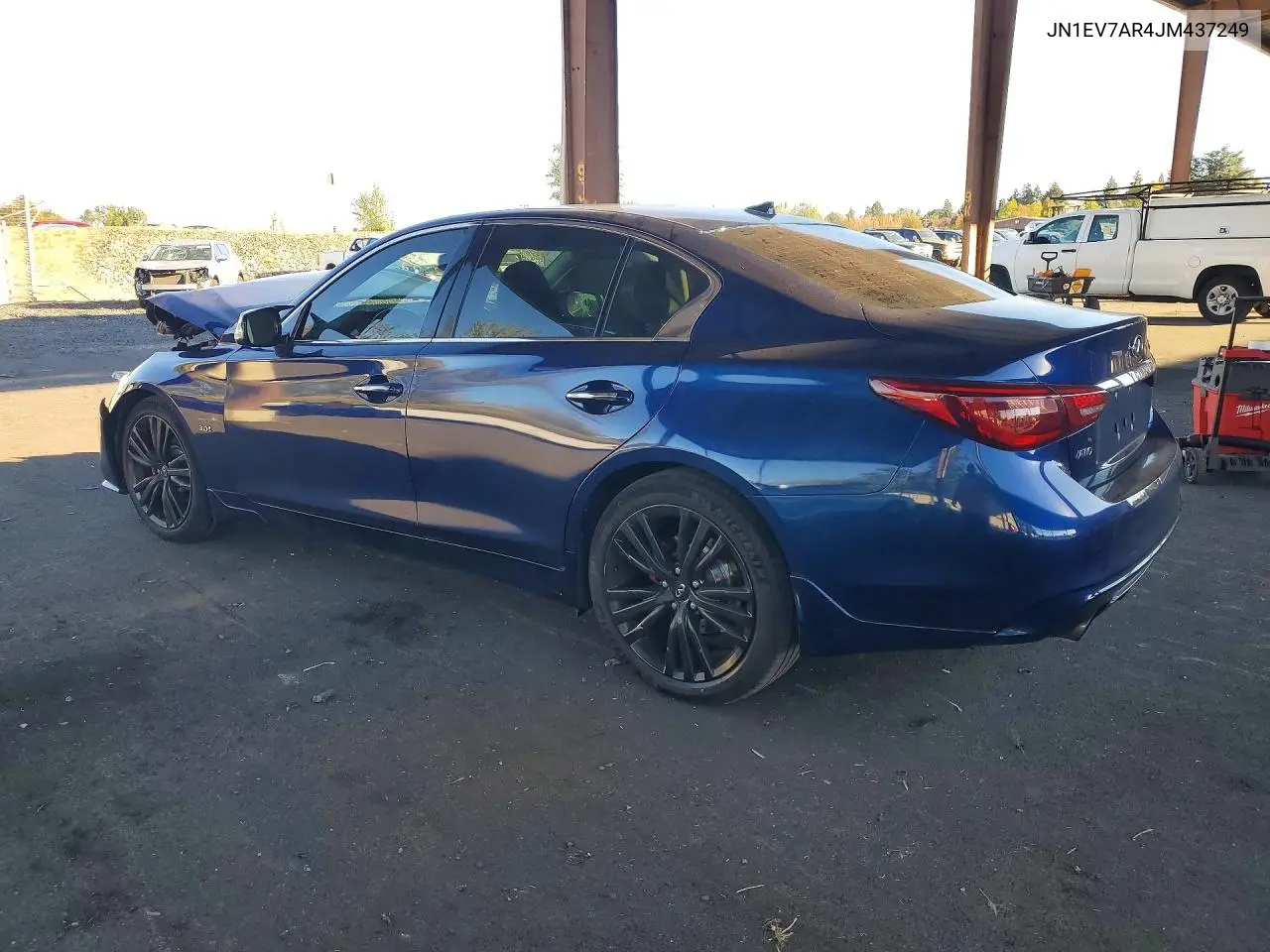 2018 INFINITI Q50 VIN JN1EV7AR4JM437249 — фото 2