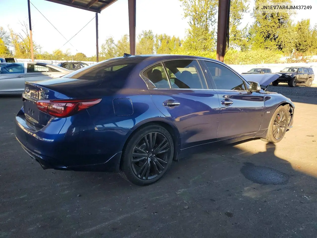 2018 INFINITI Q50 VIN JN1EV7AR4JM437249 — фото 3