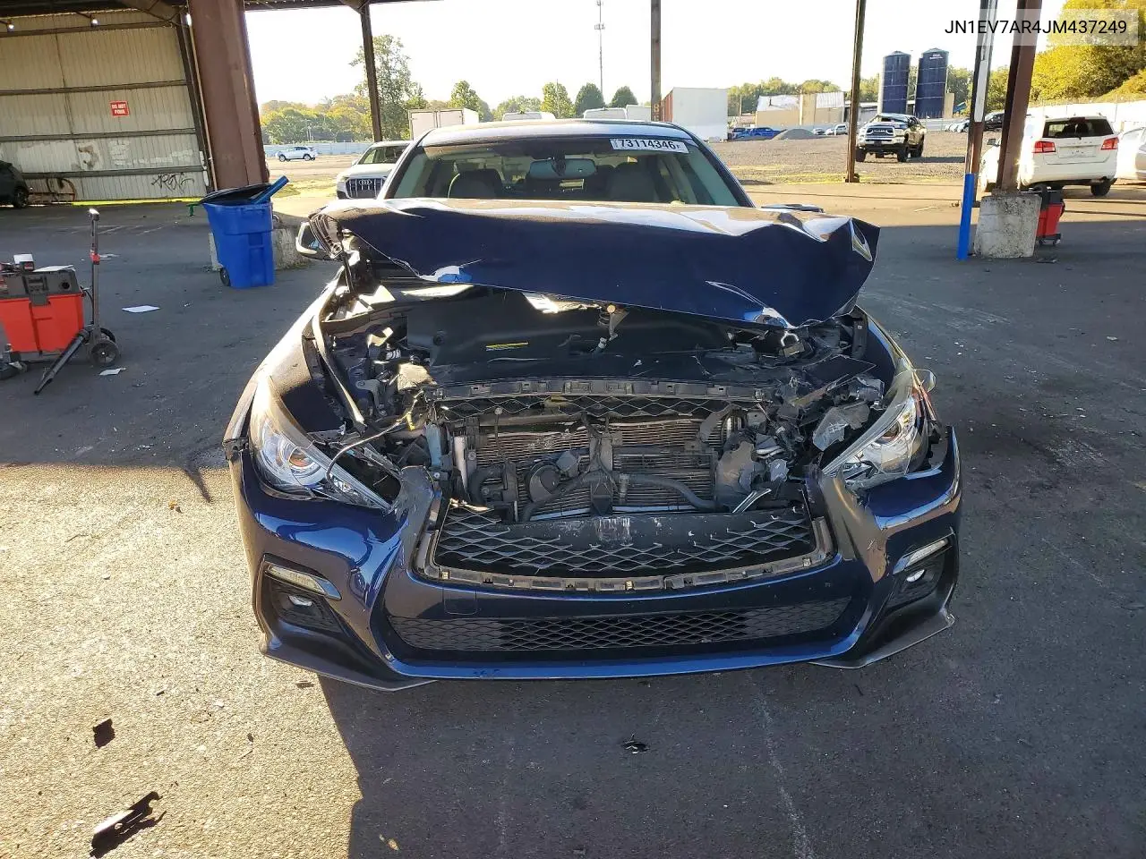2018 INFINITI Q50 VIN JN1EV7AR4JM437249 — фото 5