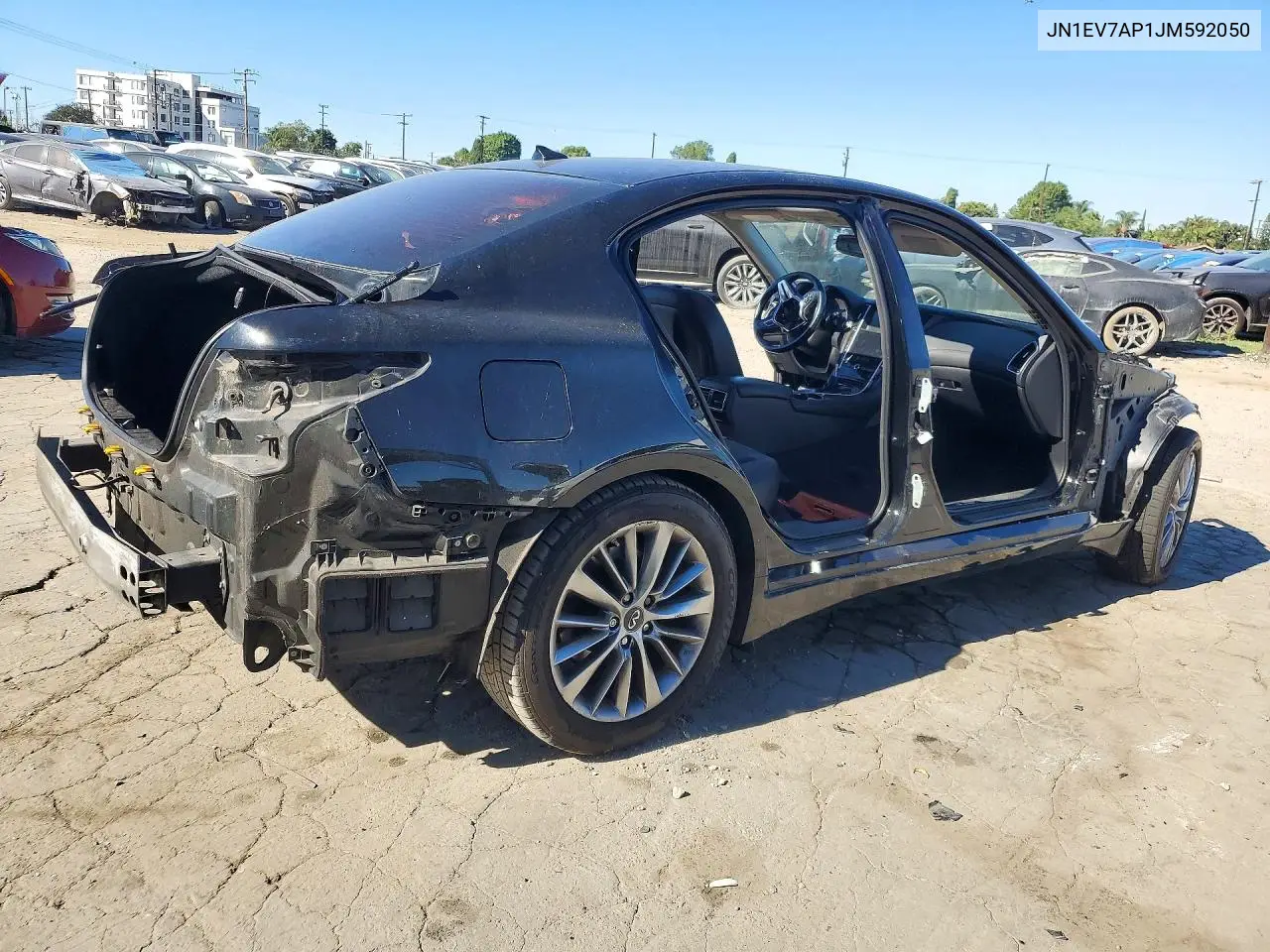 2018 INFINITI Q50 VIN JN1EV7AP1JM592050 — фото 3