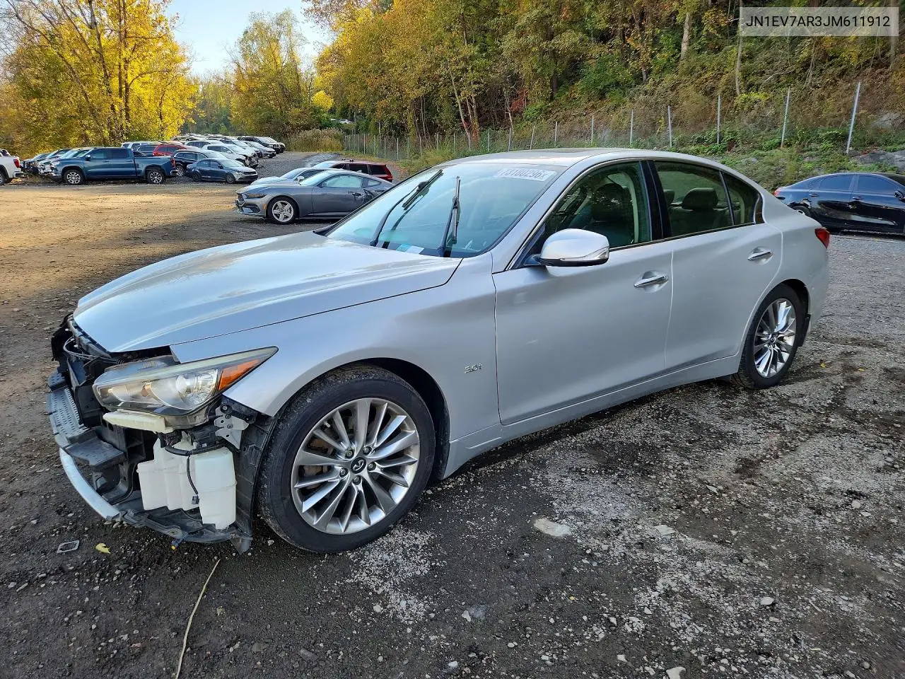 INFINITI Q50 2018, VIN JN1EV7AR3JM611912