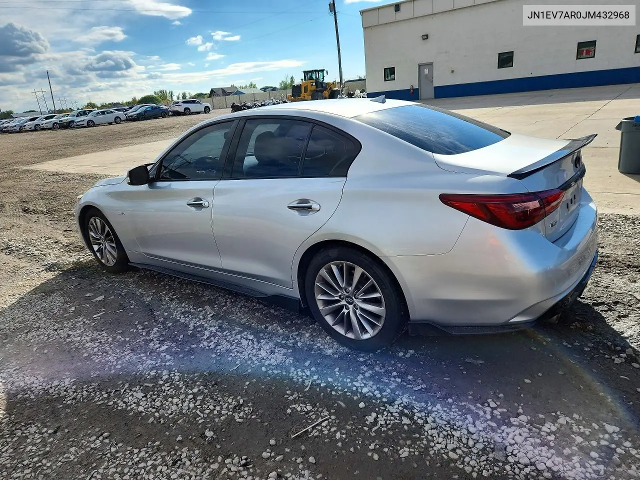 2018 INFINITI Q50 VIN JN1EV7AR0JM432968 — фото 2