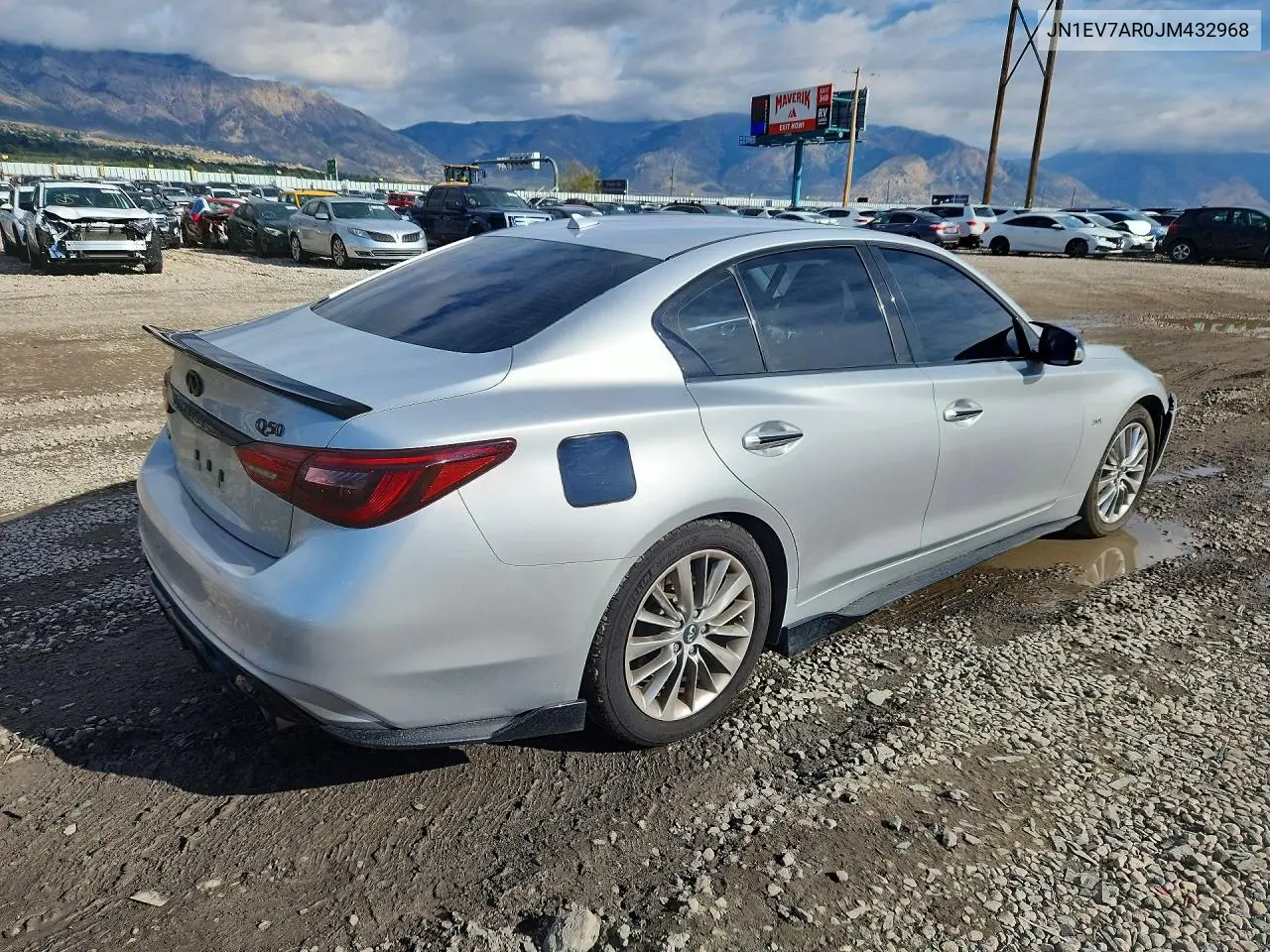 2018 INFINITI Q50 VIN JN1EV7AR0JM432968 — фото 3