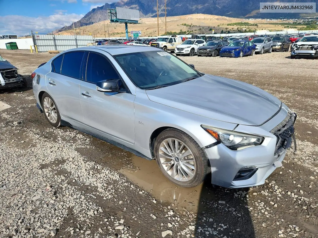 2018 INFINITI Q50 VIN JN1EV7AR0JM432968 — фото 4
