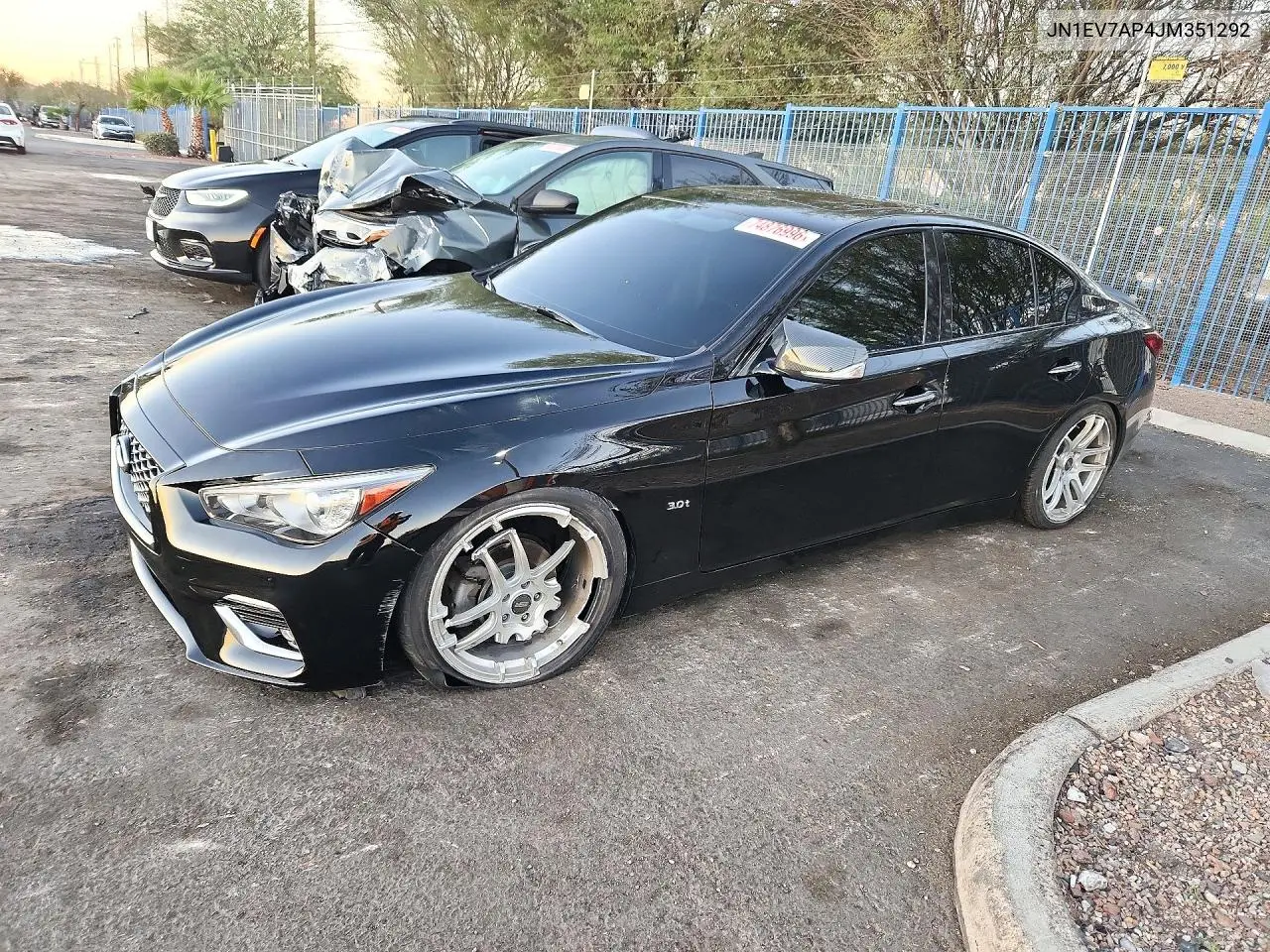INFINITI Q50 2018, VIN JN1EV7AP4JM351292