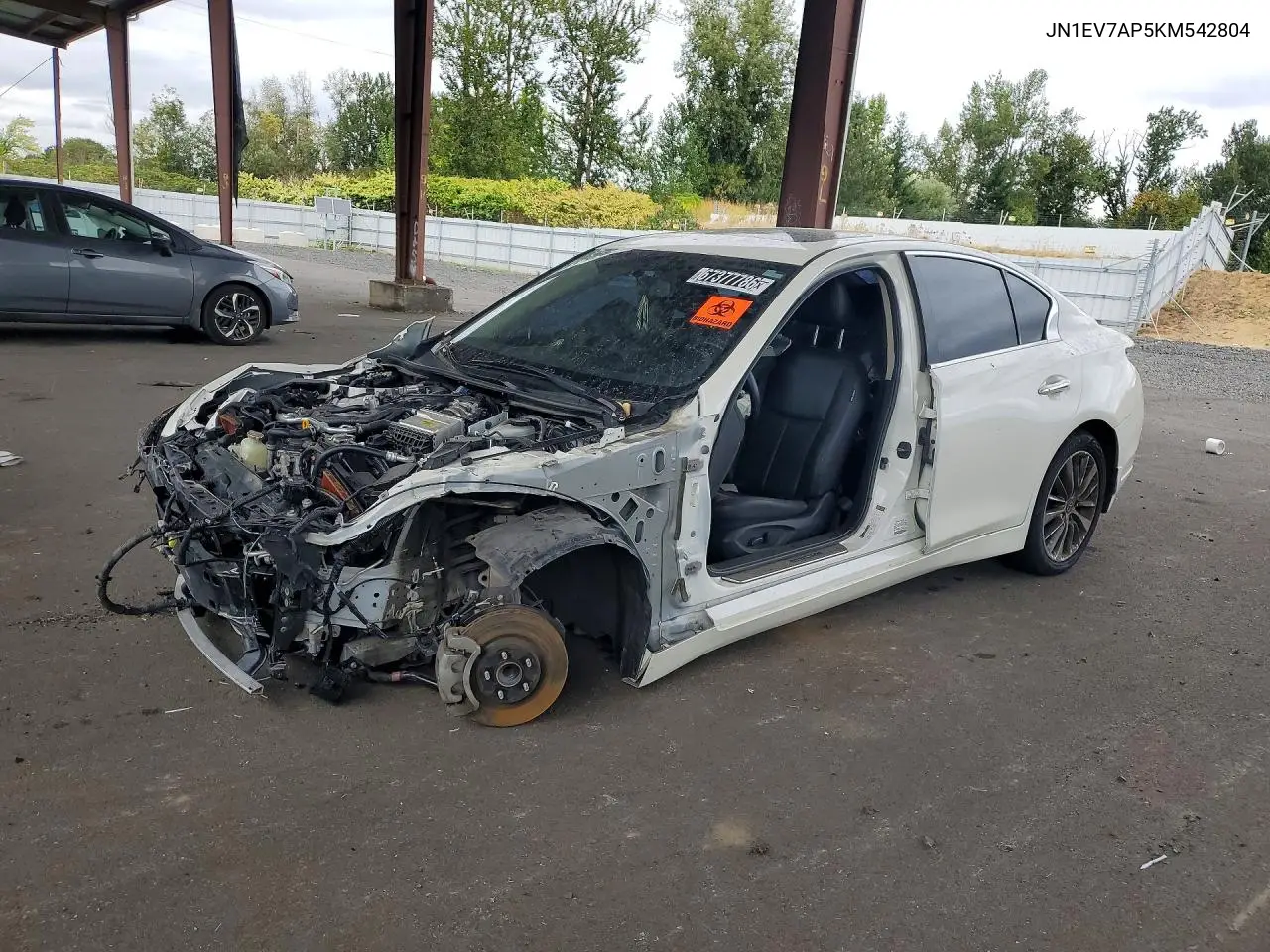 INFINITI Q50 2019, VIN JN1EV7AP5KM542804