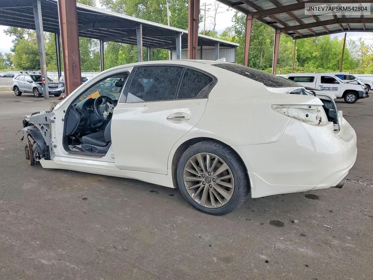 2019 INFINITI Q50 VIN JN1EV7AP5KM542804 — фото 2