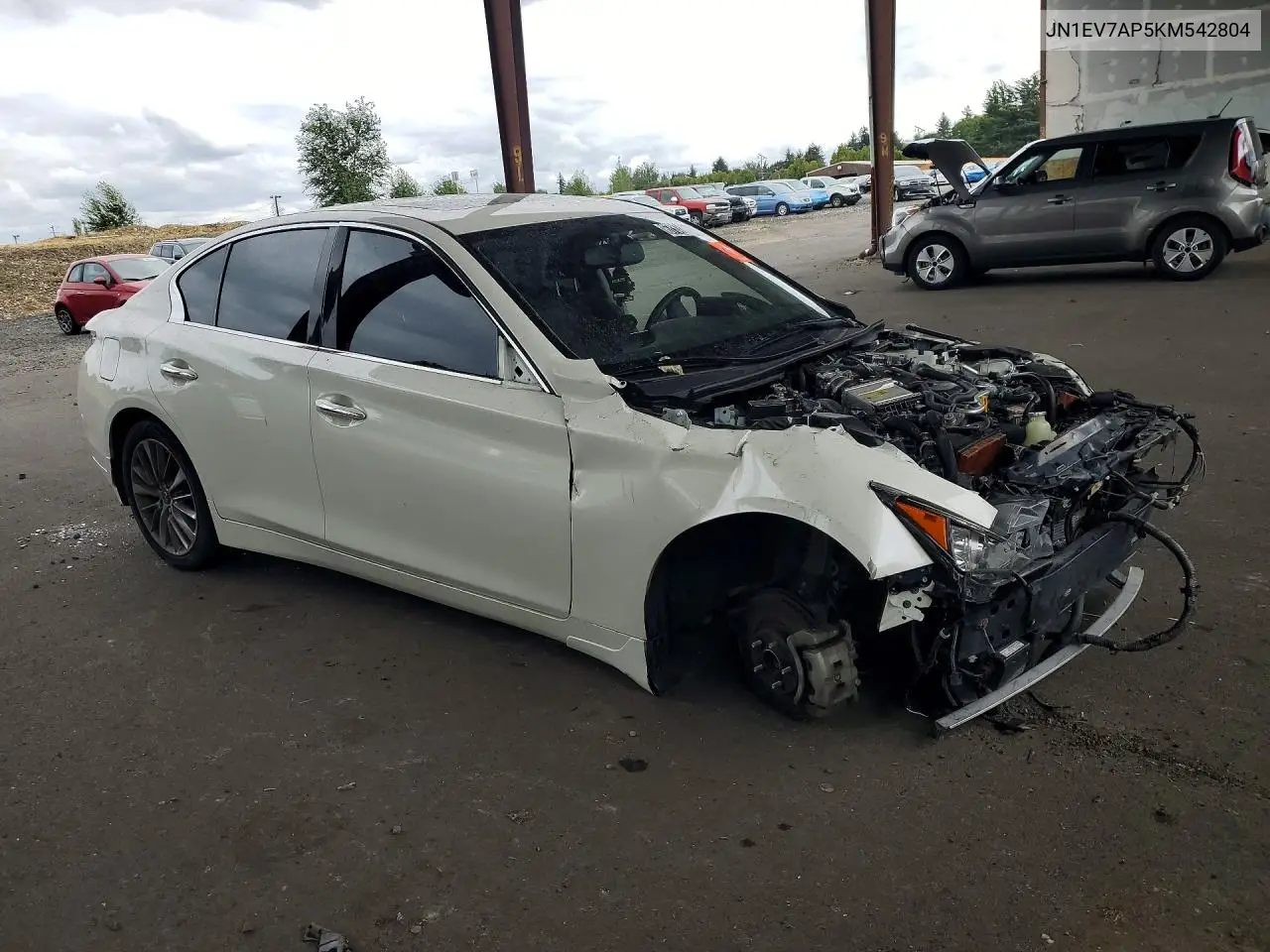 2019 INFINITI Q50 VIN JN1EV7AP5KM542804 — фото 4