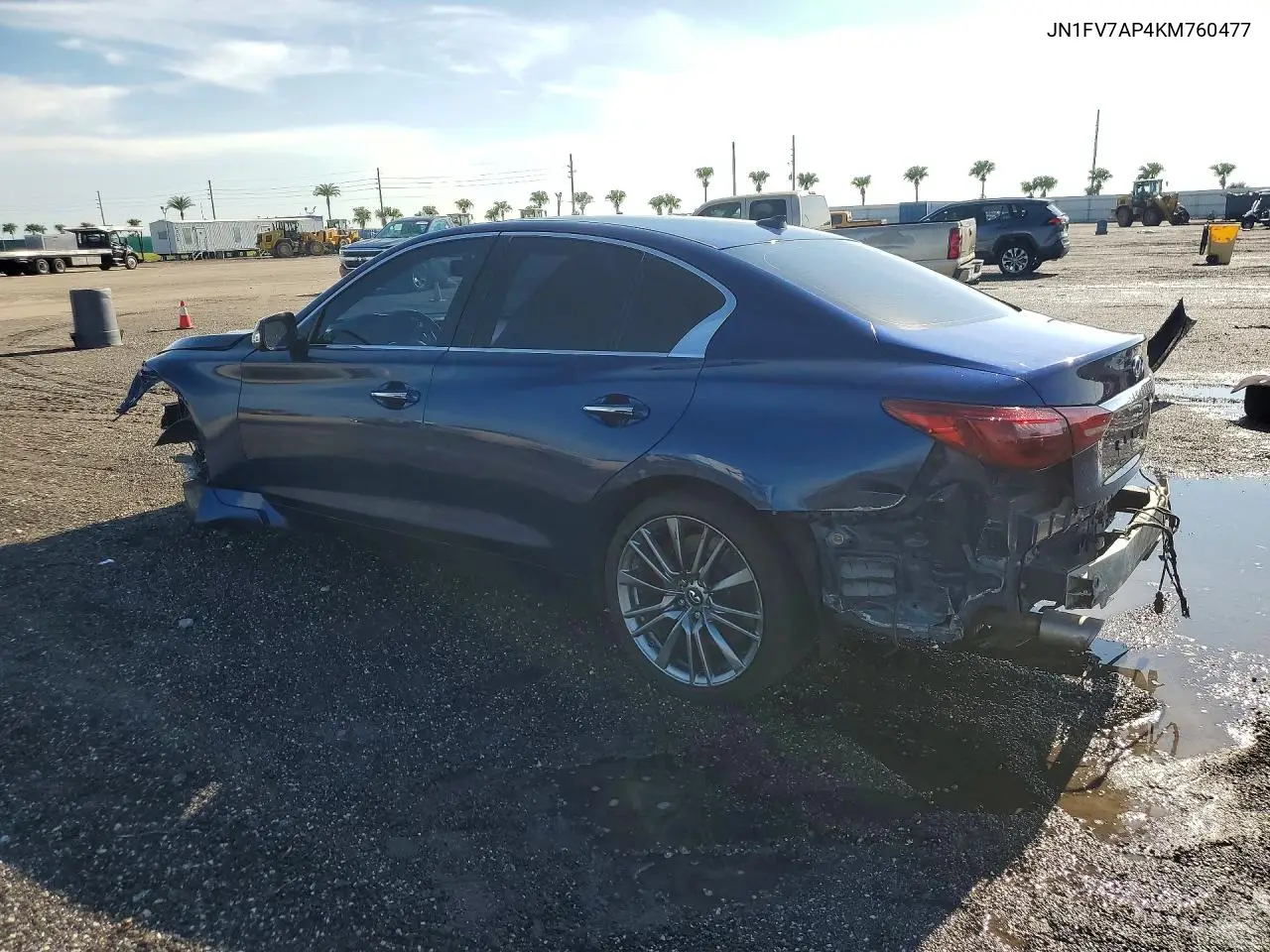 2019 INFINITI Q50 VIN JN1FV7AP4KM760477 — фото 2