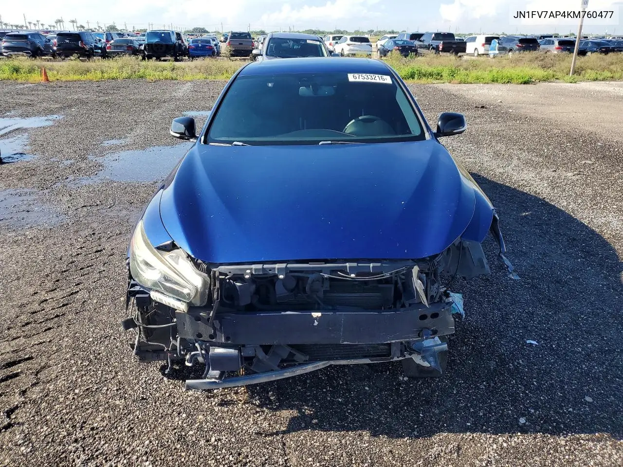 2019 INFINITI Q50 VIN JN1FV7AP4KM760477 — фото 5
