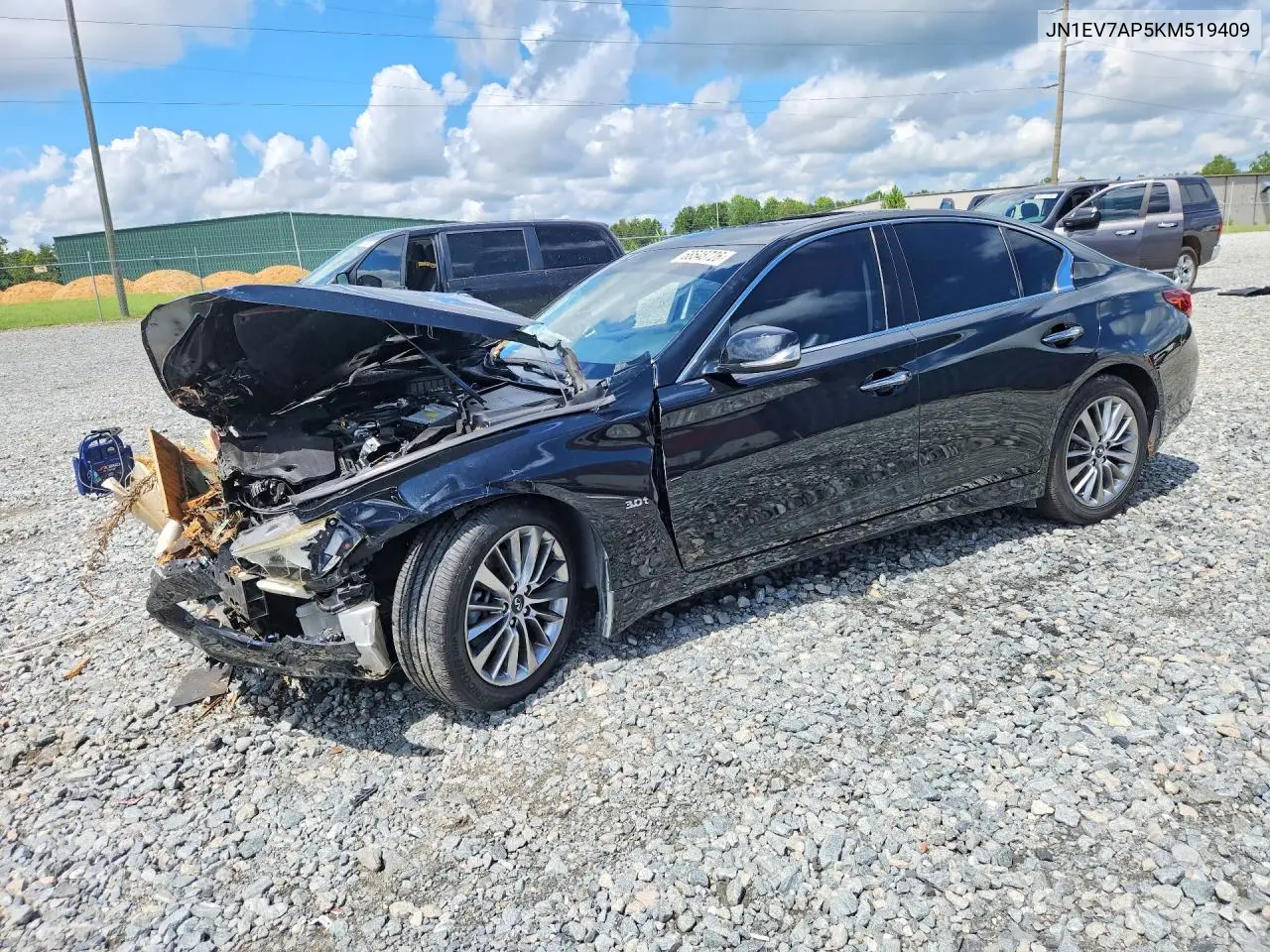 INFINITI Q50 2019, VIN JN1EV7AP5KM519409
