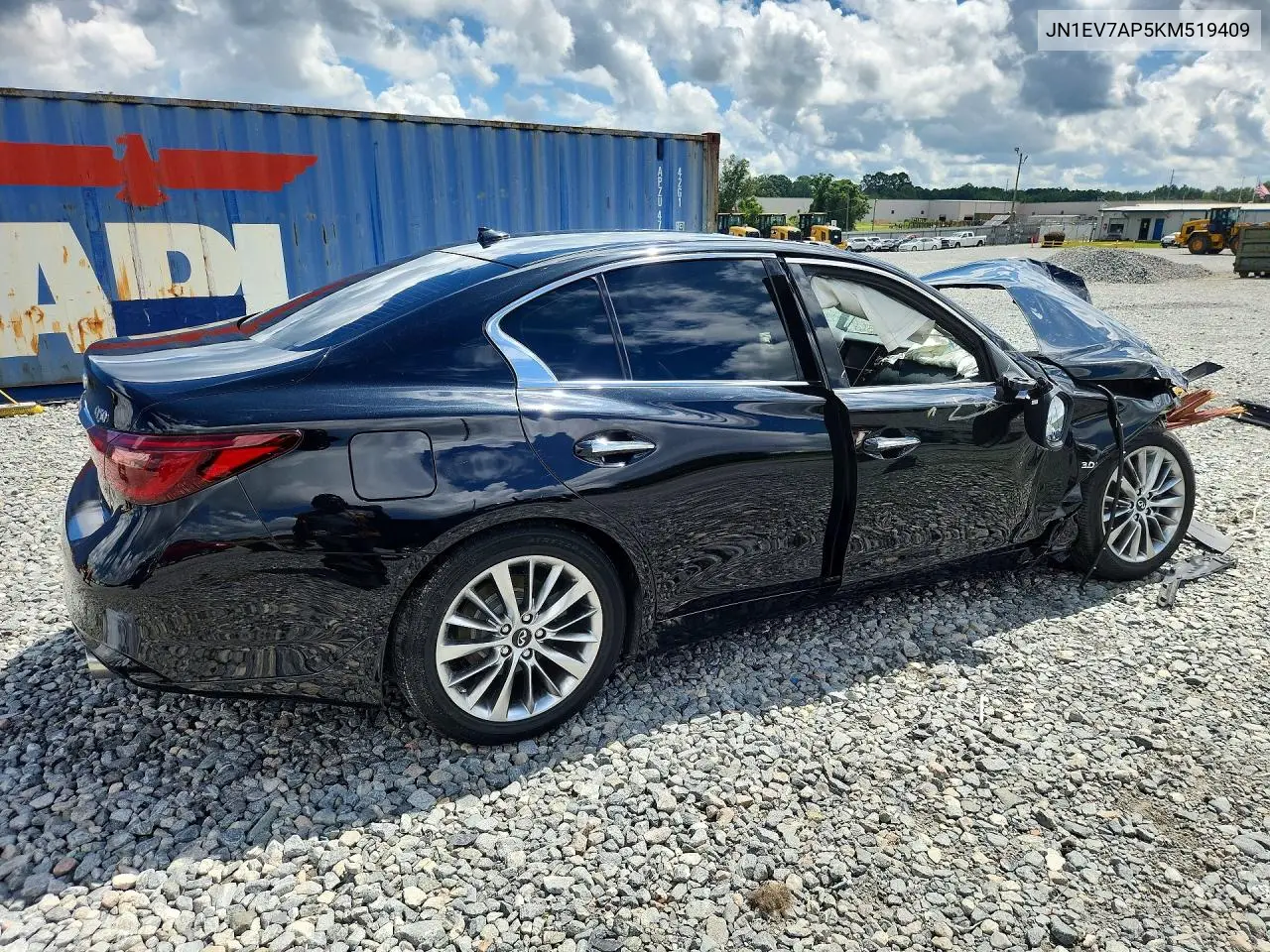 2019 INFINITI Q50 VIN JN1EV7AP5KM519409 — фото 3